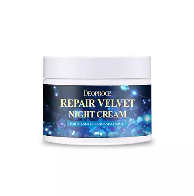 Восстанавливающий ночной крем для лица Deoproce Moisture Repair Velvet Night Cream