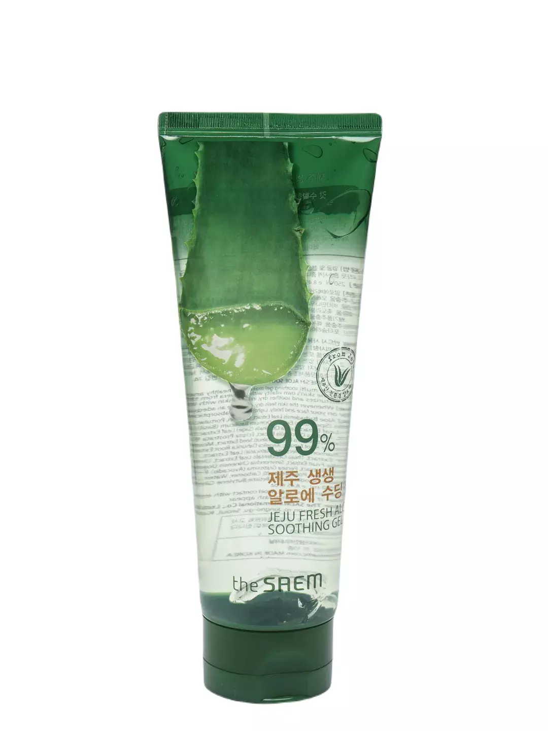 Универсальный гель алое для лица и тела The Saem Jeju Fresh Aloe Soothing Gel 99% - 300 мл